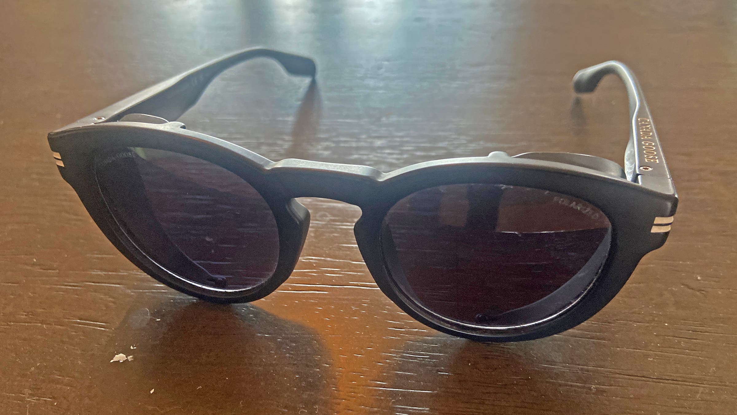 A pair of Canada Goose Salar sunglasses
