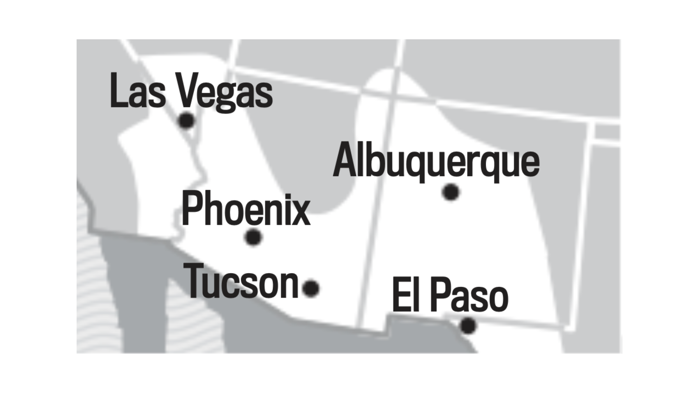 2025/2026 winter weather predictions in the Desert Southwest