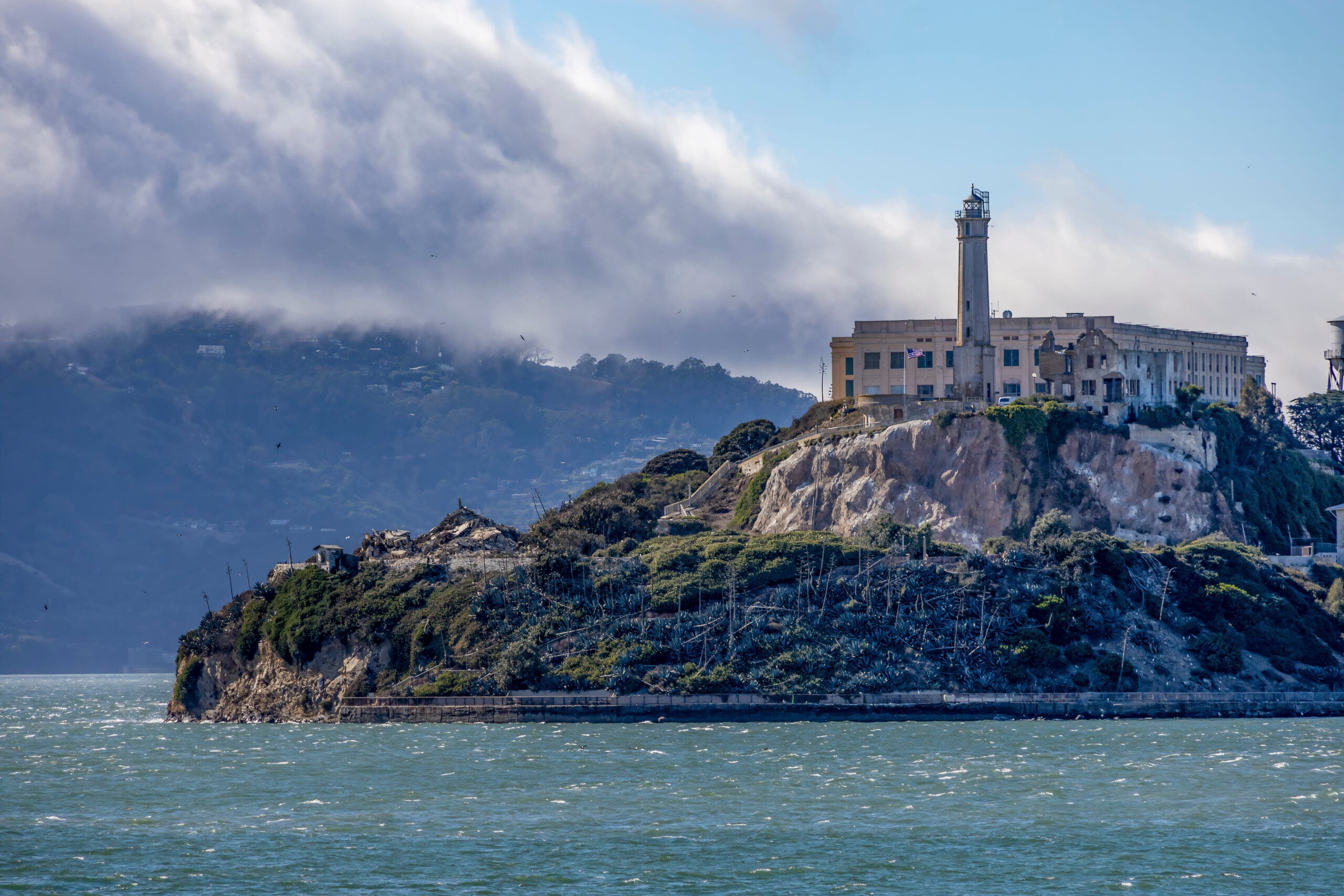 Alcatraz Island in San Francisco Bay