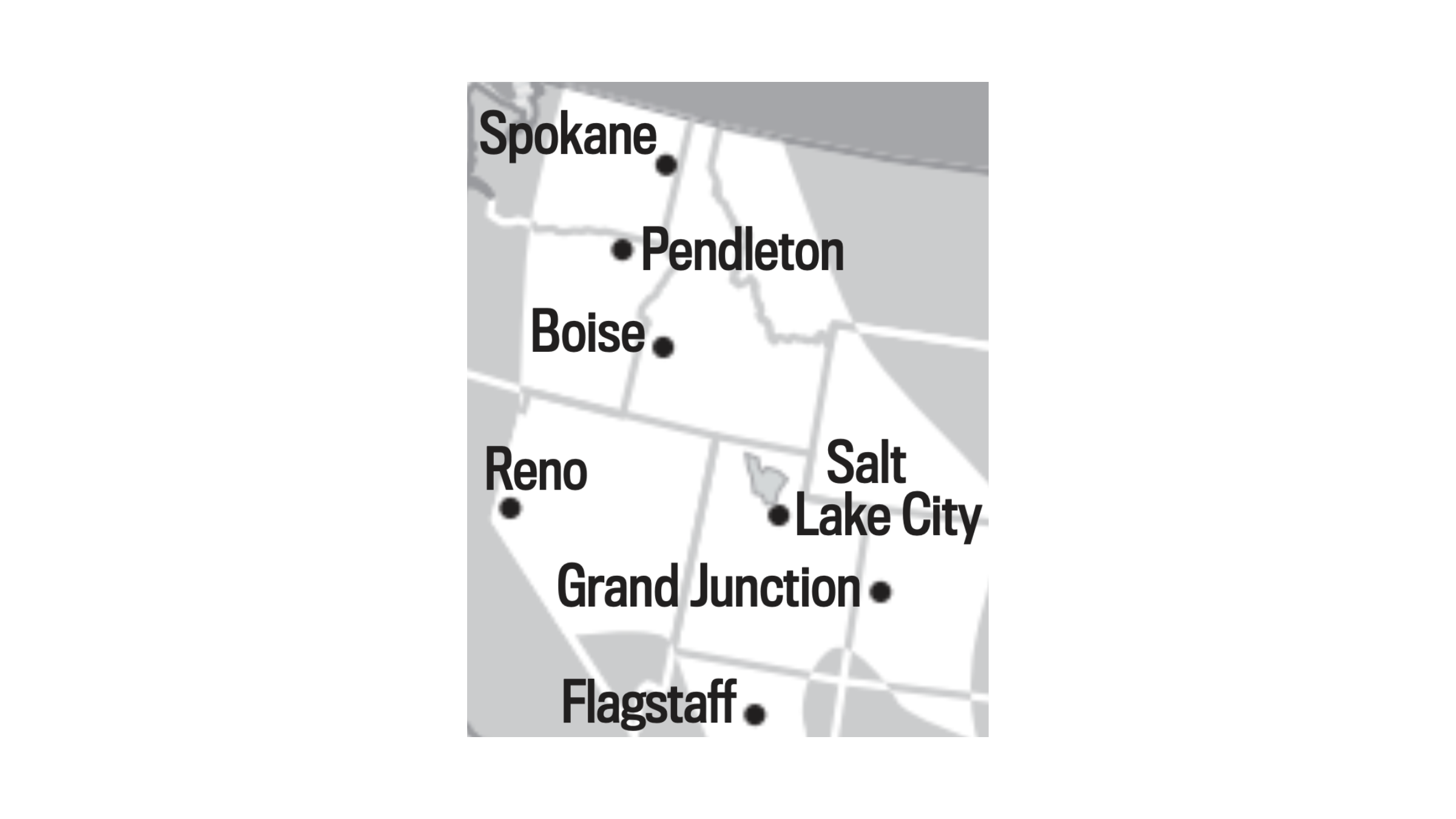 2025/2026 winter weather predictions Intermountain