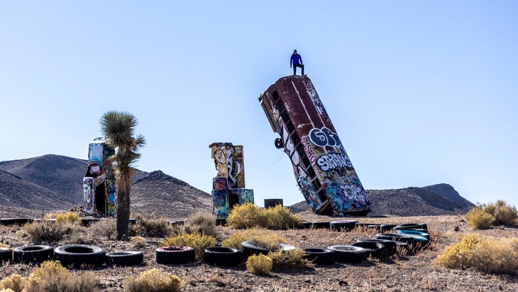 Sprinkled with strange roadside attractions dotting Nevada’s highways, Honnold’s new show combines exploration and culture to alter our view of the world, producers say