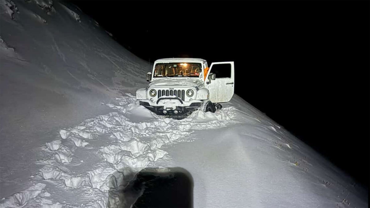 Look at This Jeep Stuck on a Colorado Mountain Pass