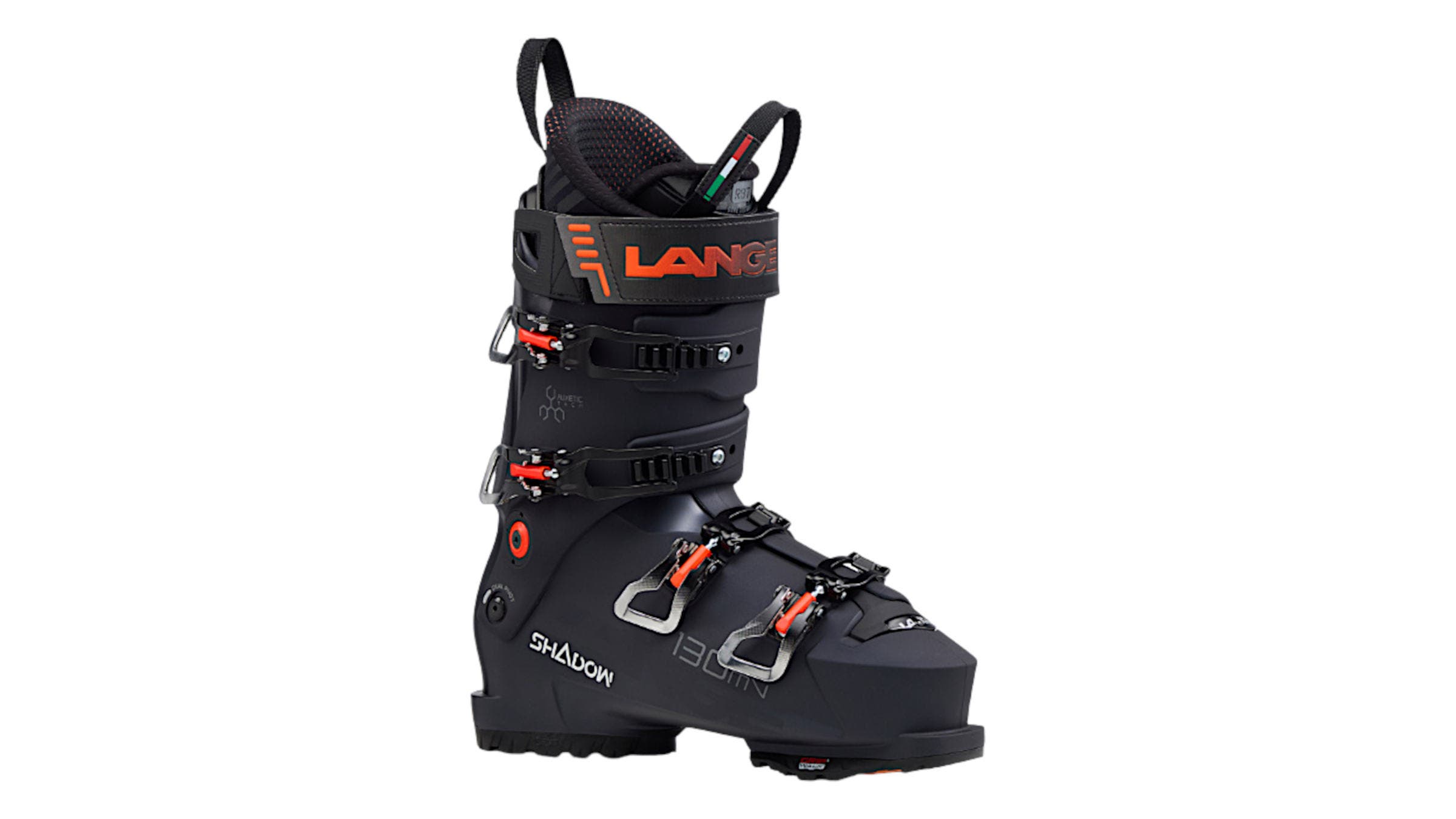 Lange Shadow MV GW black snow boots on a white background