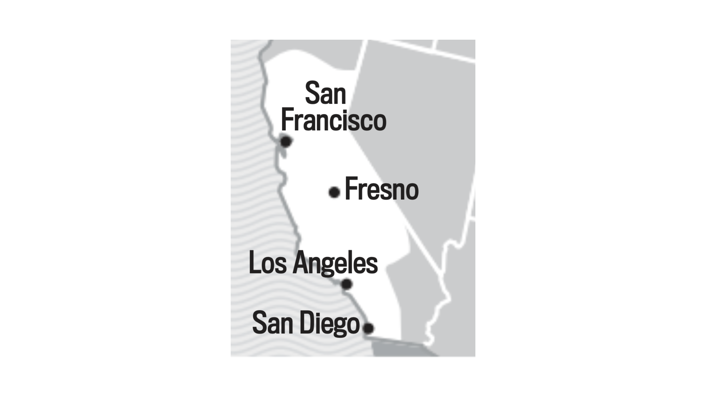 2025/2026 winter weather predictions for the Pacific Southwest