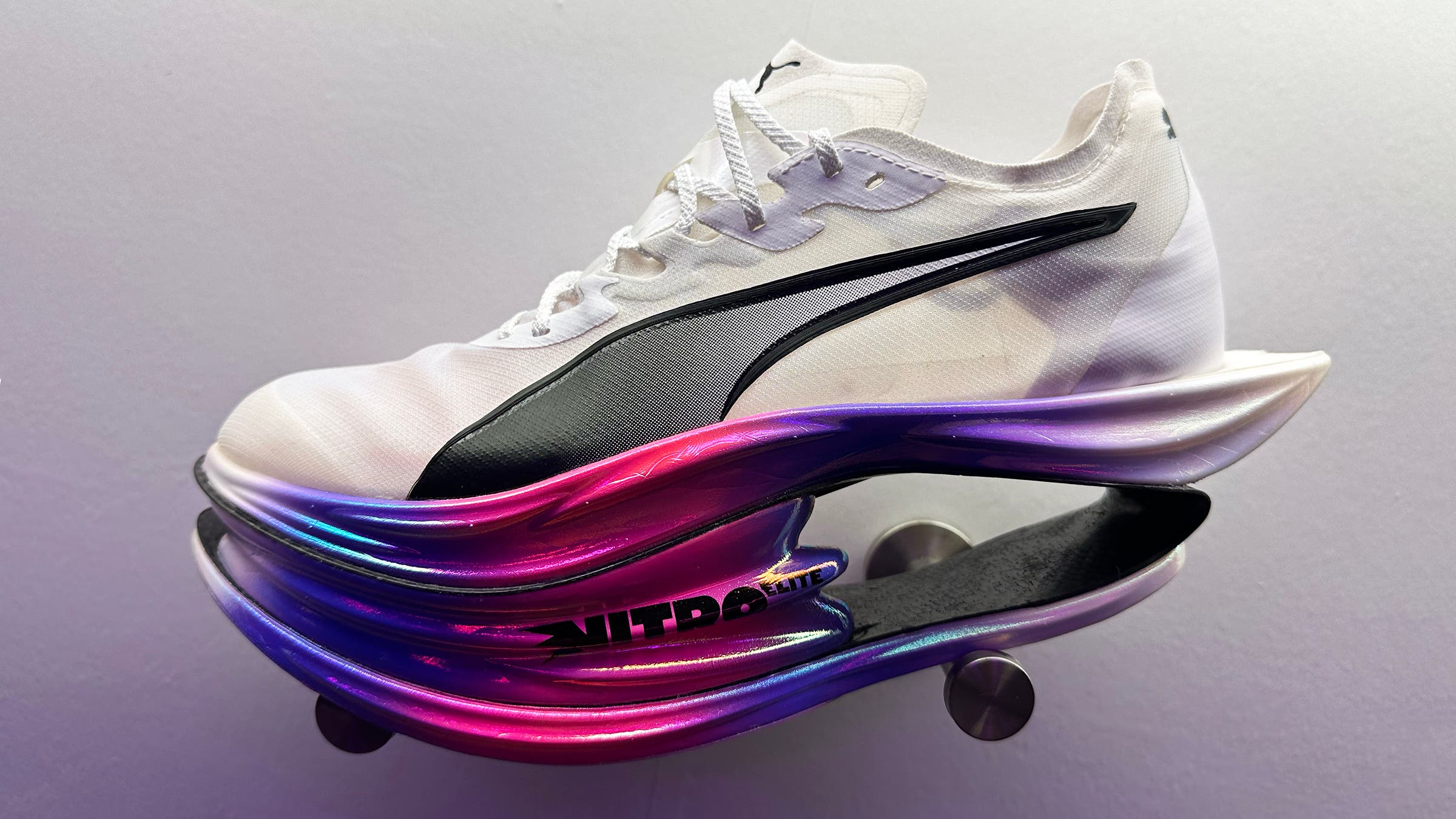 Puma_Fast-XP BLD concept shoe on display