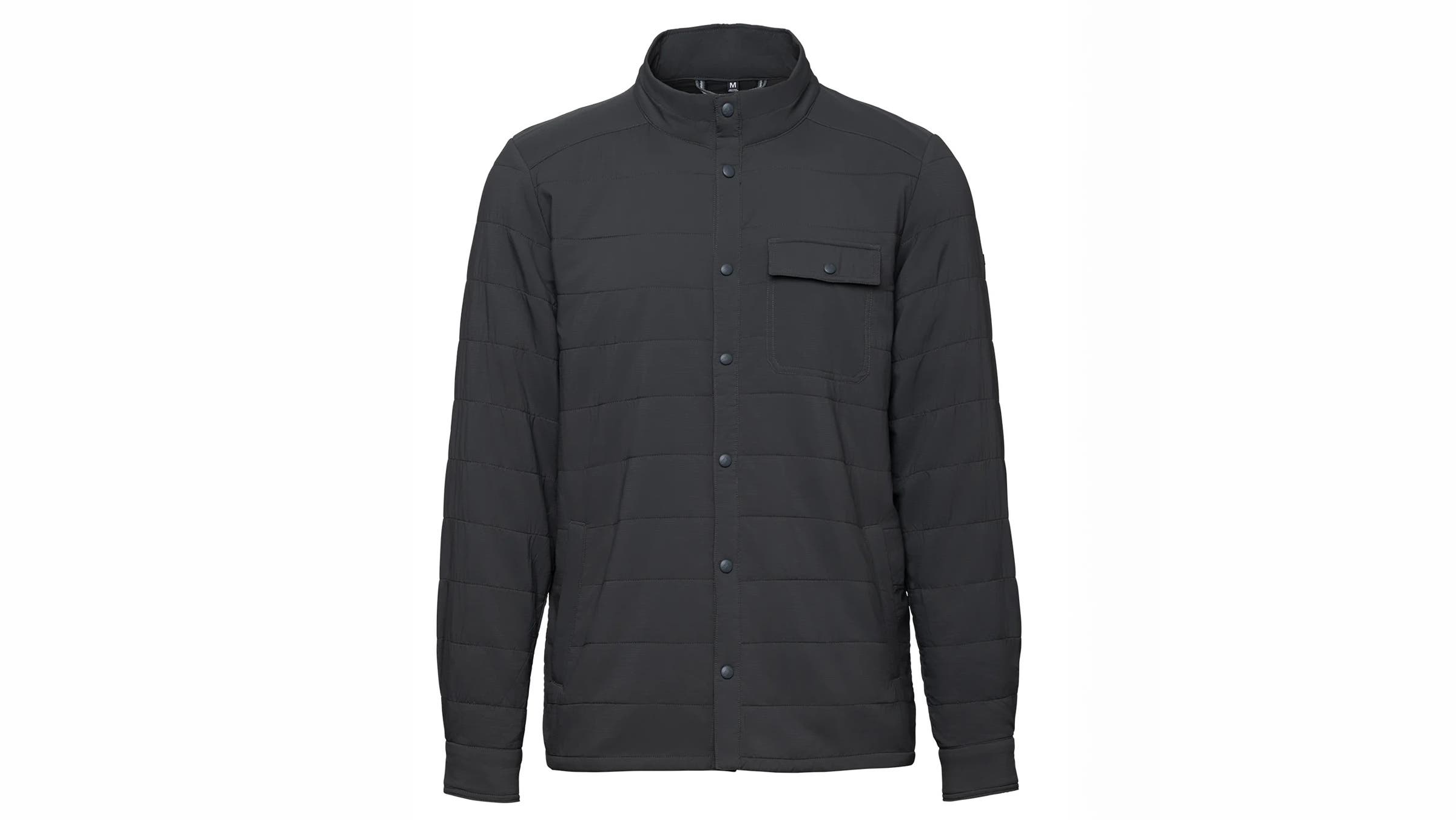 Strafe Highlands Shirt Jacket black on white background