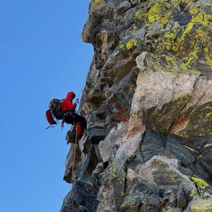 Rescuers braved high winds and intense terrain on a 13,000 foot rescue