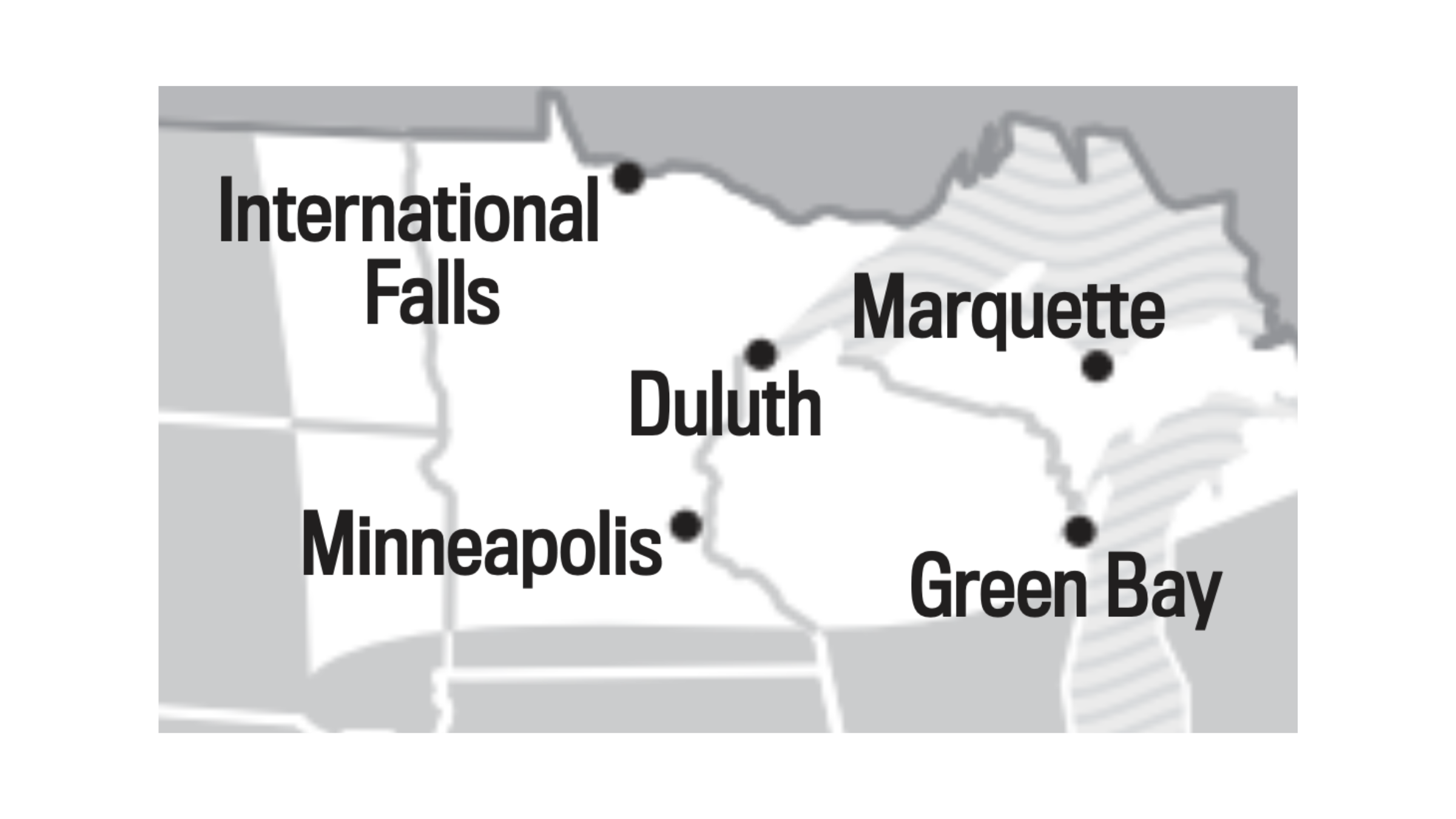 2025/2026 winter weather predictions for the Upper Midwest