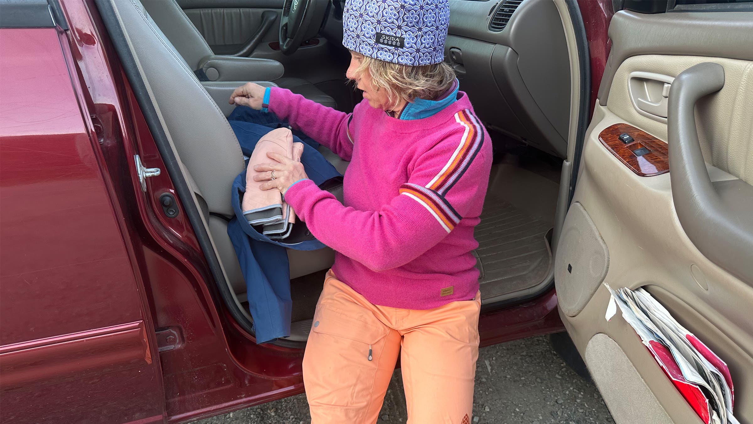 Alpine Revival Granite Crew women's fleece jacket