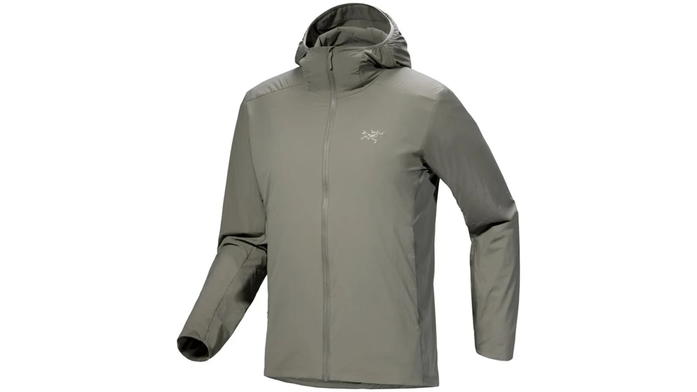 arcteryx jacket on a white background