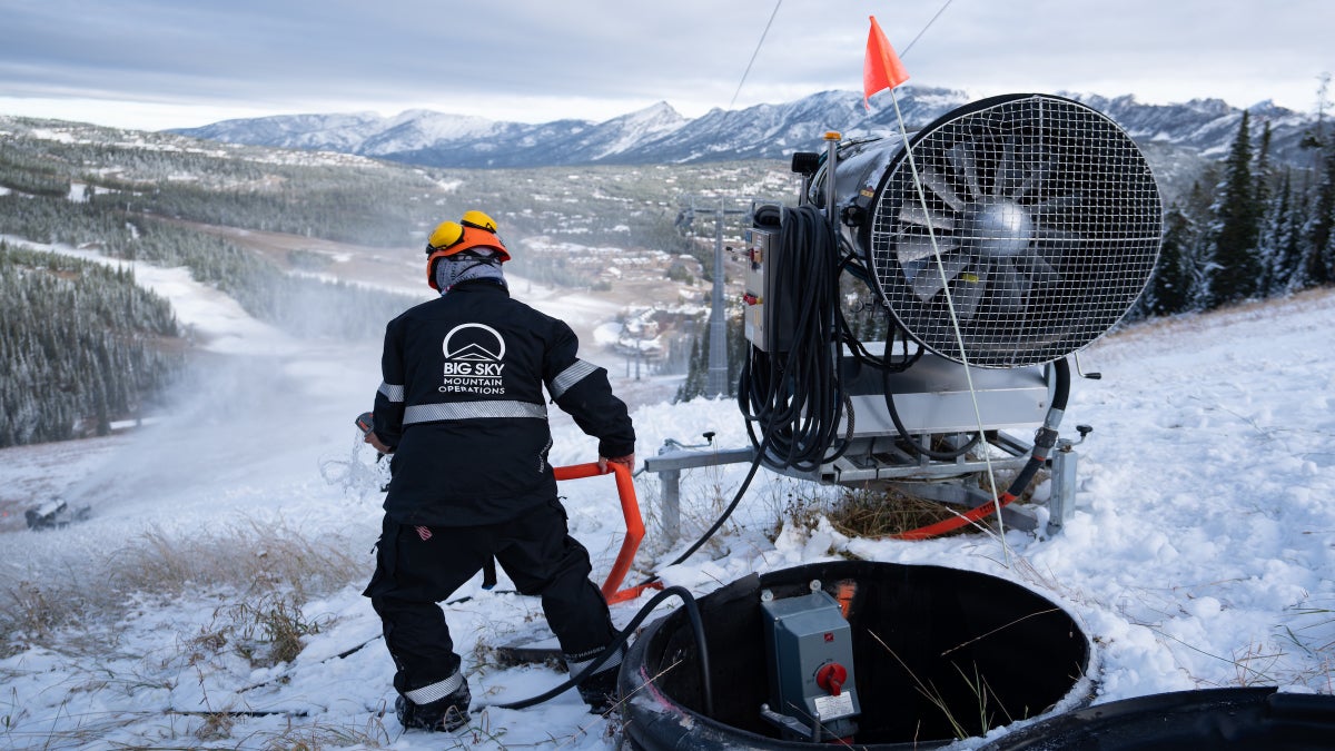 This Montana Ski Resort Just Joined a List of Other Mountains Making Snow From Reclaimed Wastewater