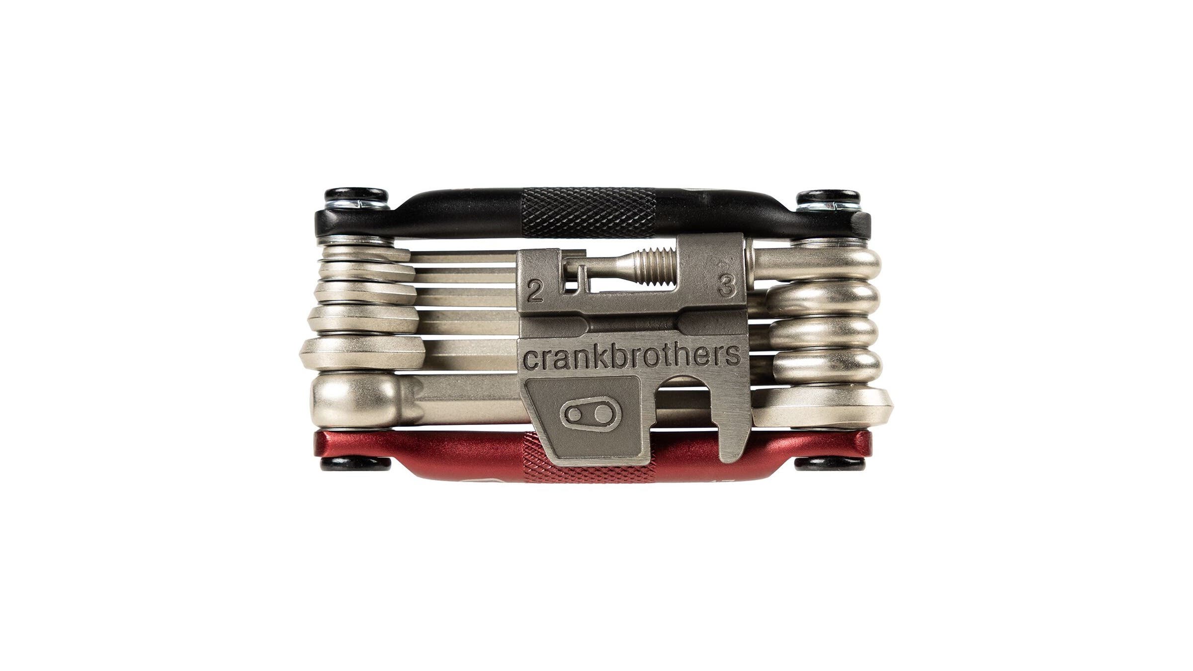 crank brothers multi 17 multitool on white background
