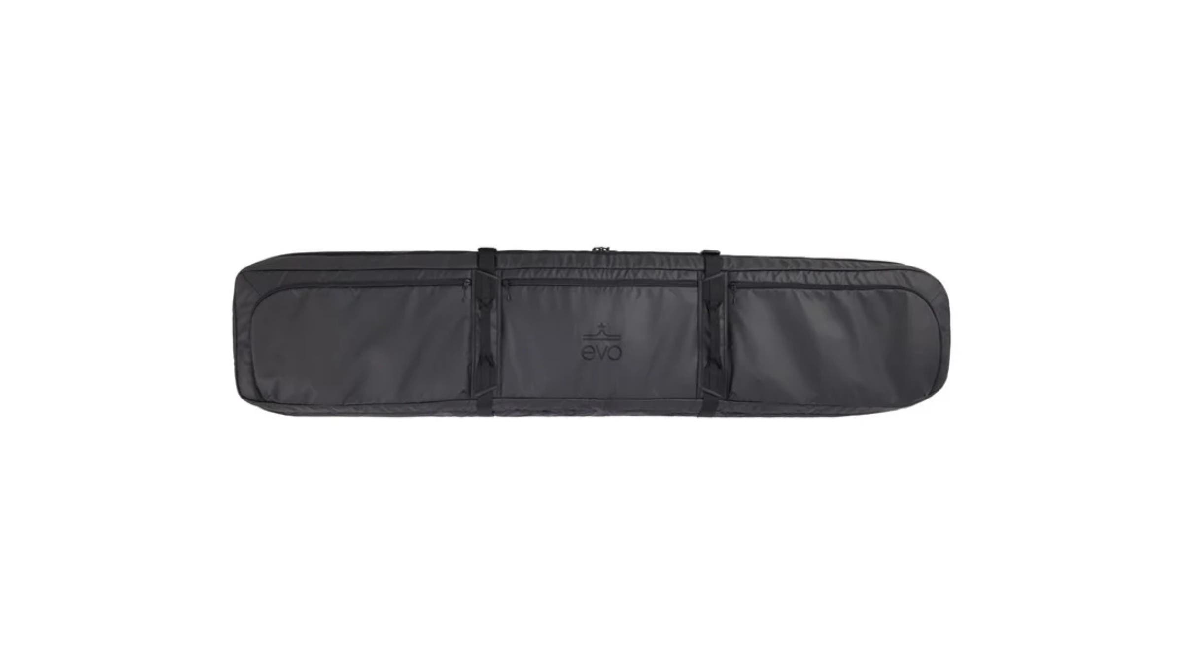 black evo snow roller bag on white background evo sale