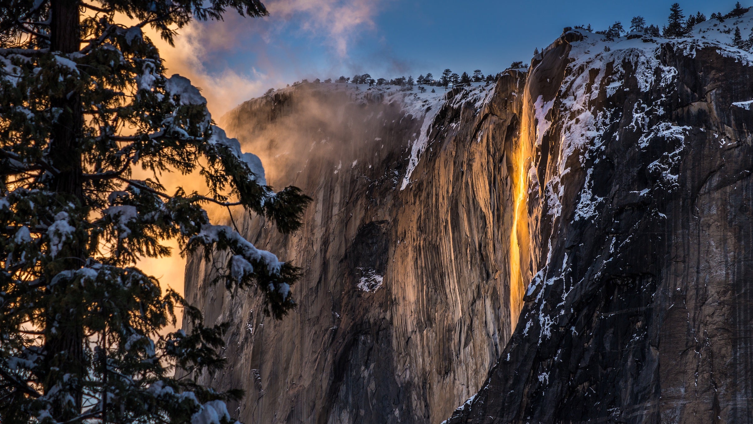 yosemite's firefall