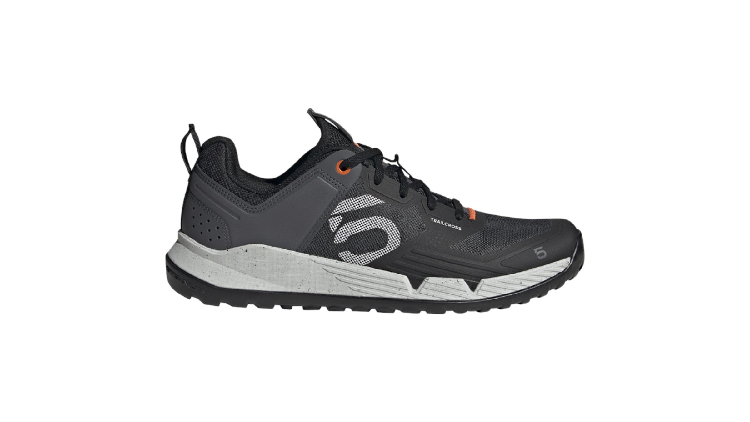 five ten trailcross mountain bike shoes on a white background