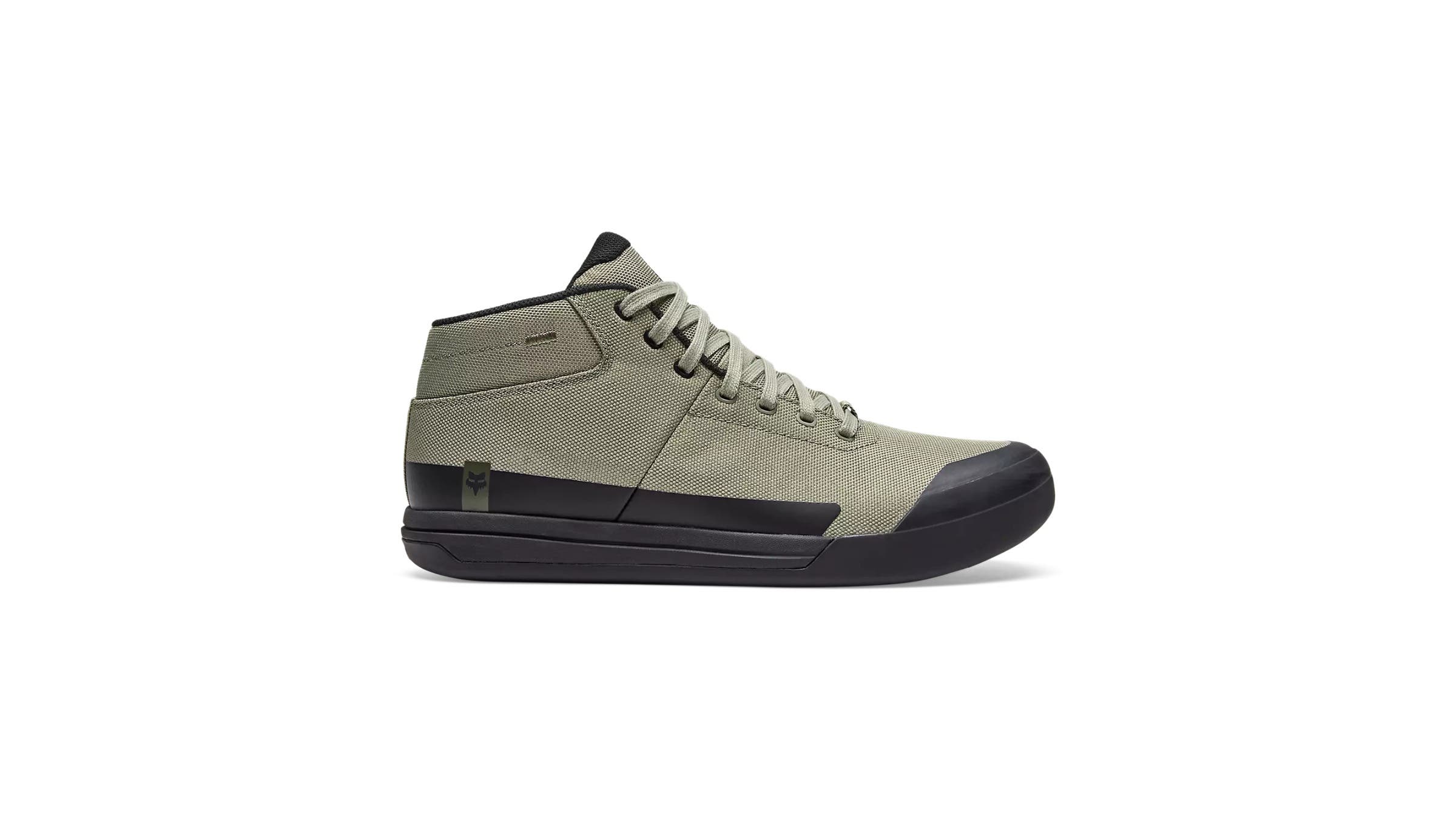 fox union canvas mountain bike shoes on white background