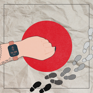 japanese walking concept art