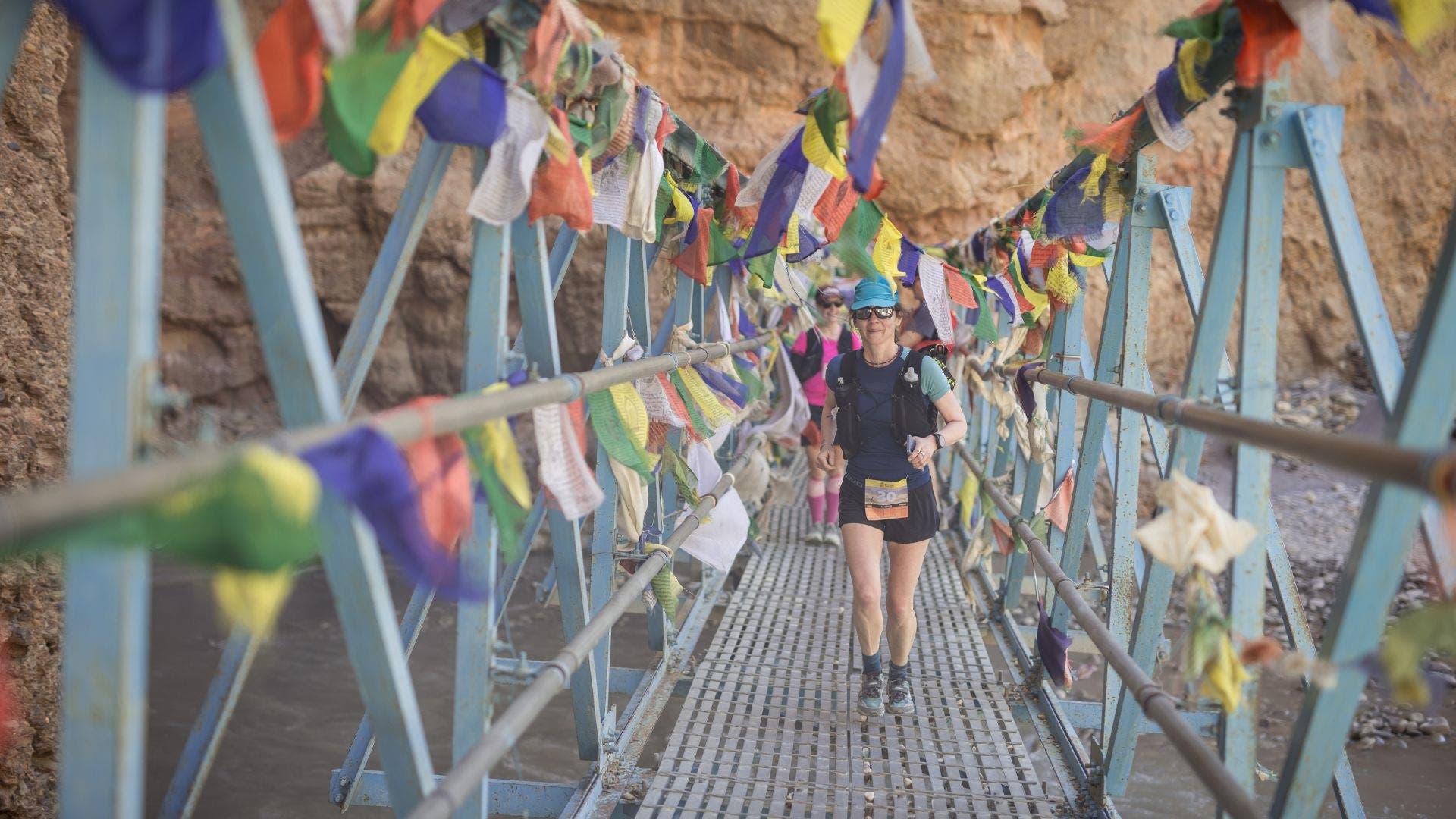 Traditions and lore help runners through a rough race.