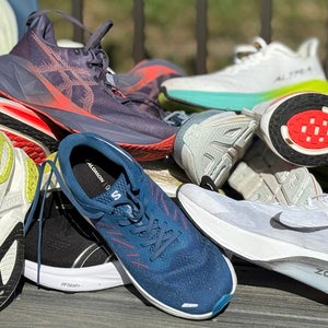 Road Running Shoes test for Outside Magazine shoes in pile