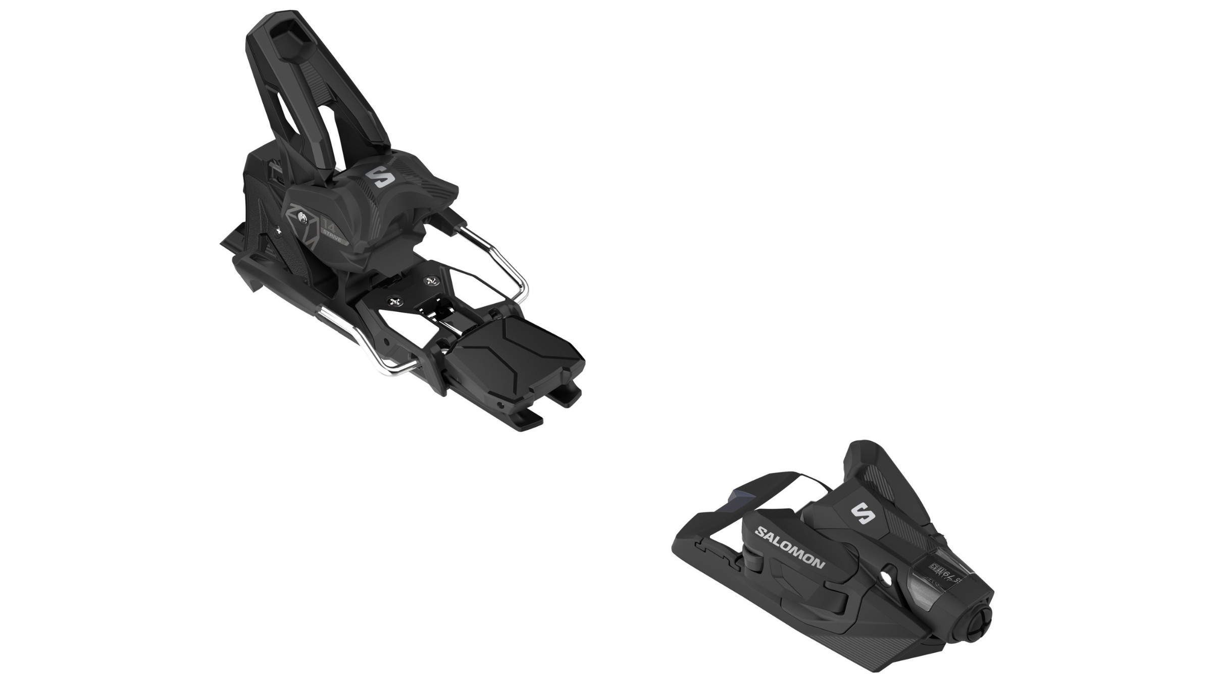 Salomon 14 GW ski bindings on white background