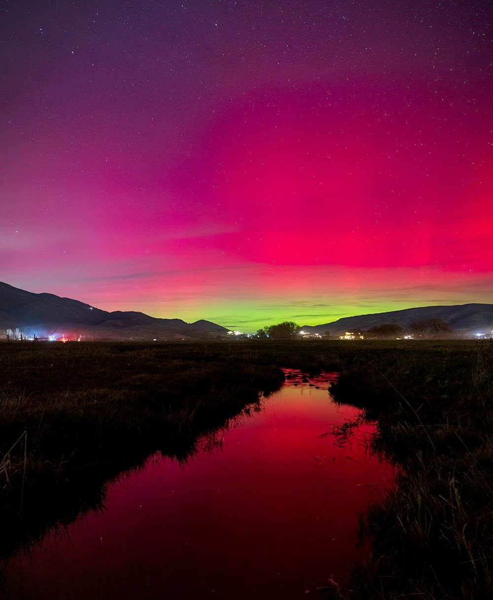 Heber City, Utah aurora