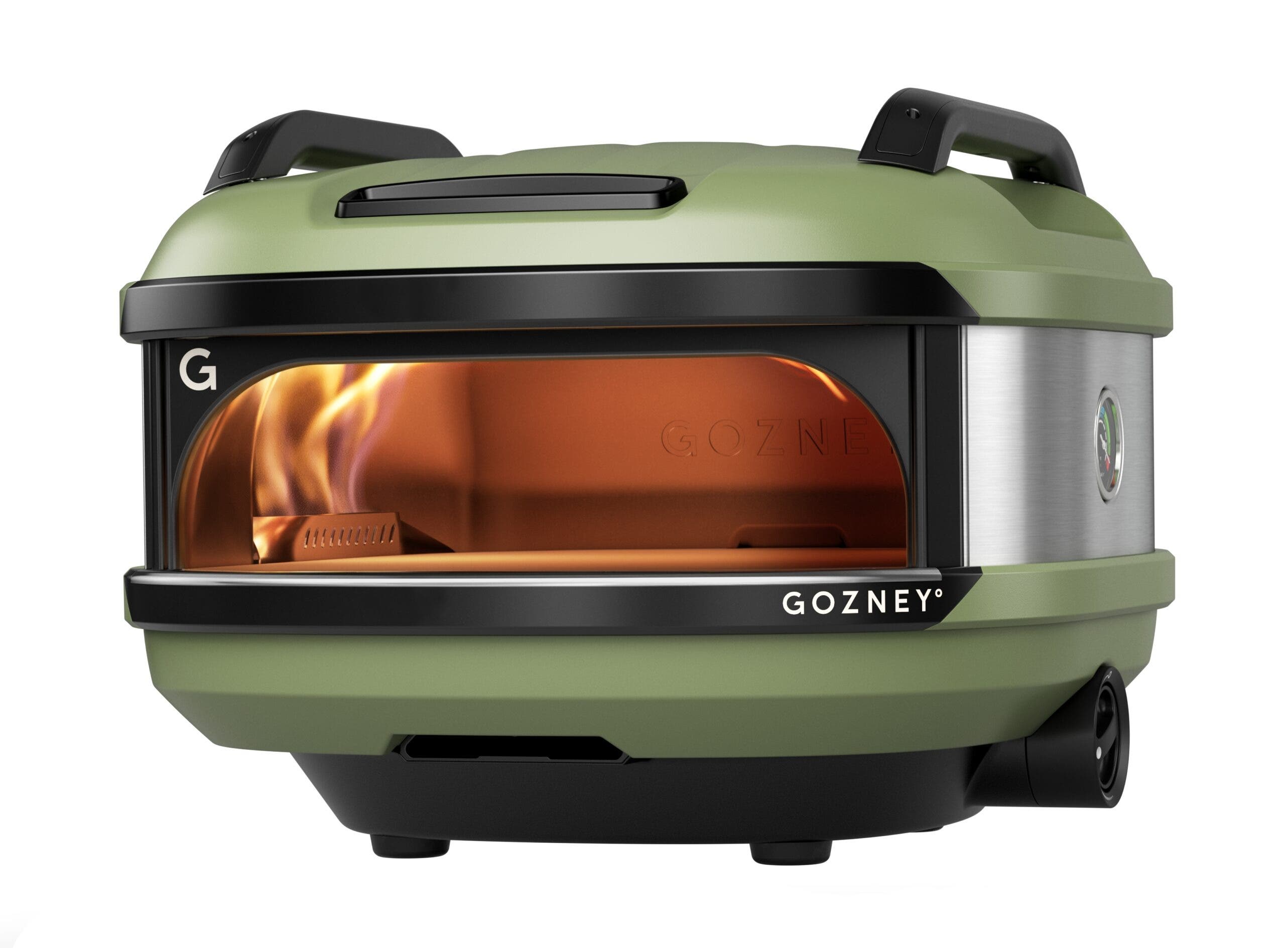 Gozney Tread Portable Pizza Oven in green