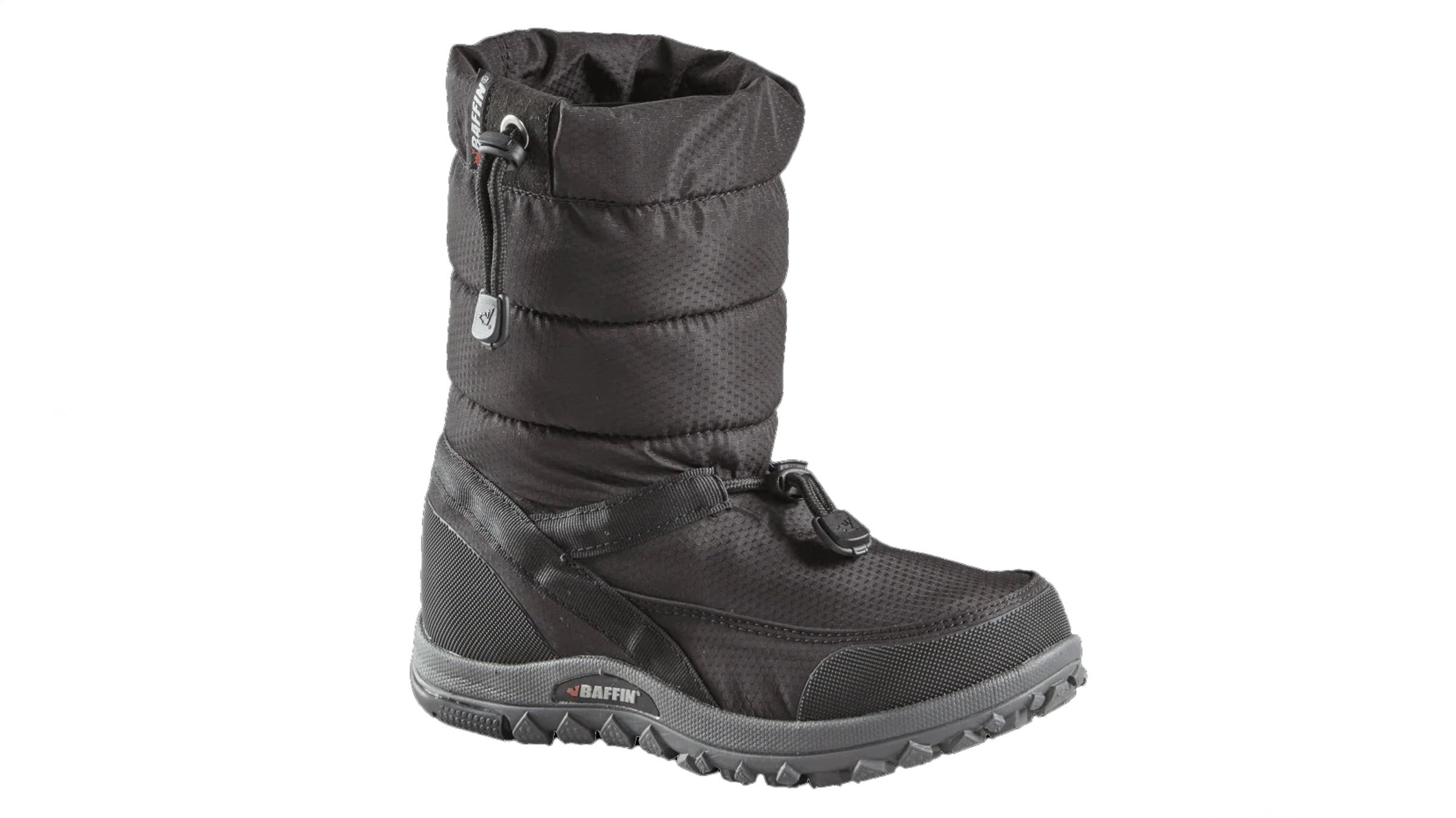 Baffin Cloud Low winter boot black on white background
