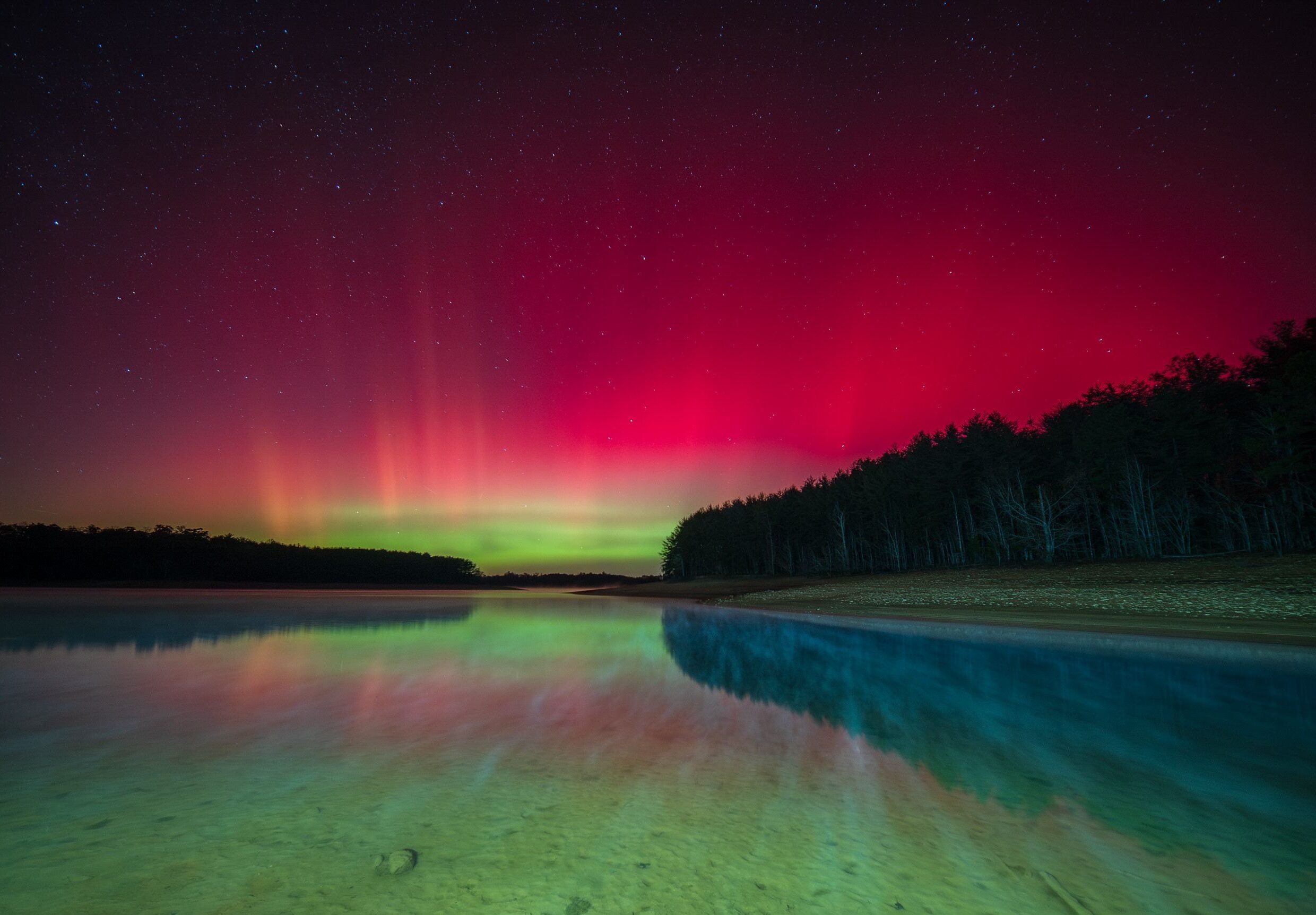 Blairsville, Georgia Northern Lights