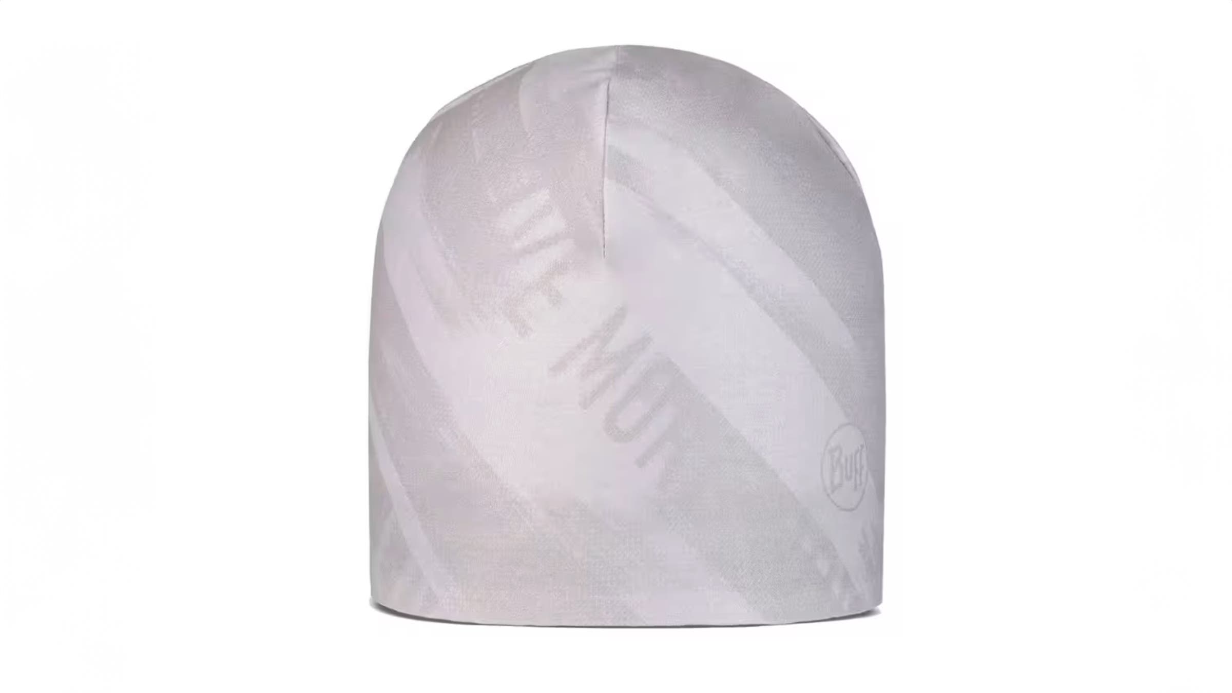 Buff Wahly Ice ThermoNET Beanie white on white background