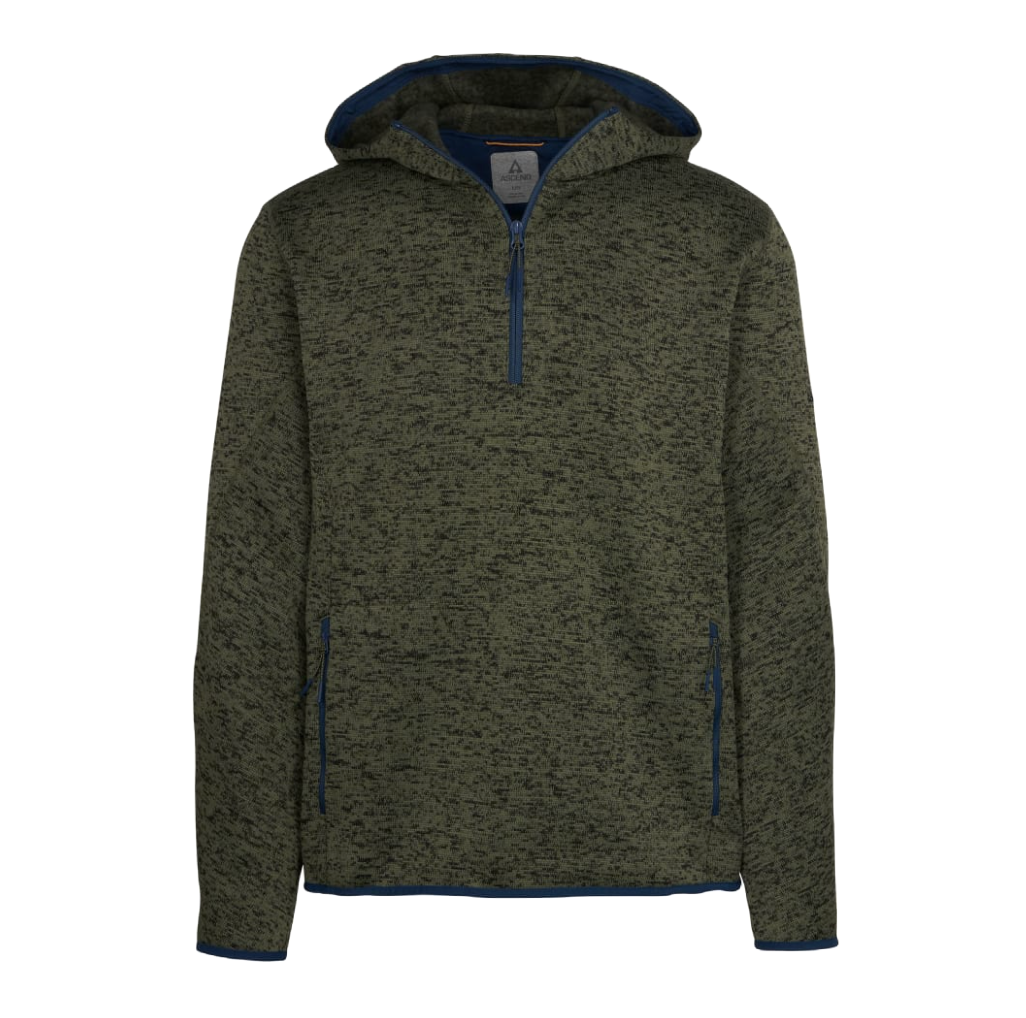 Ascend Expedition Quarter-Zip Fleece Long-Sleeve Hoodie