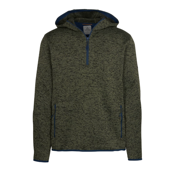 Ascend Expedition Quarter-Zip Fleece Long-Sleeve Hoodie