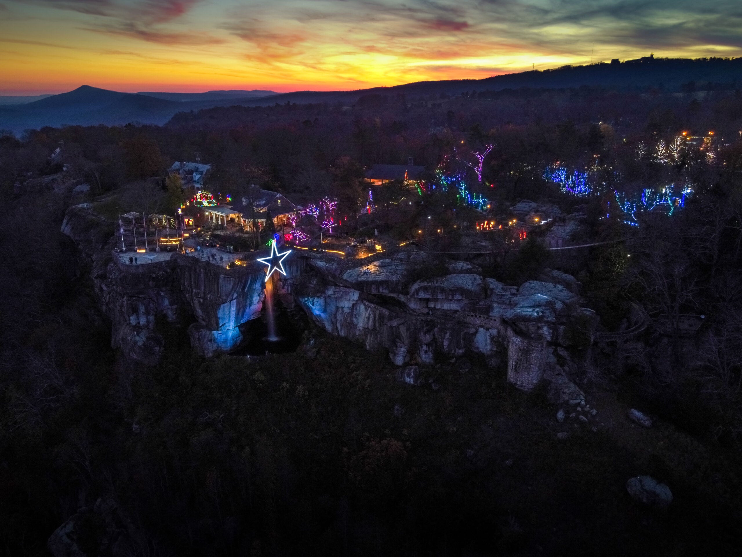 Rock City’s Enchanted Garden of Lights