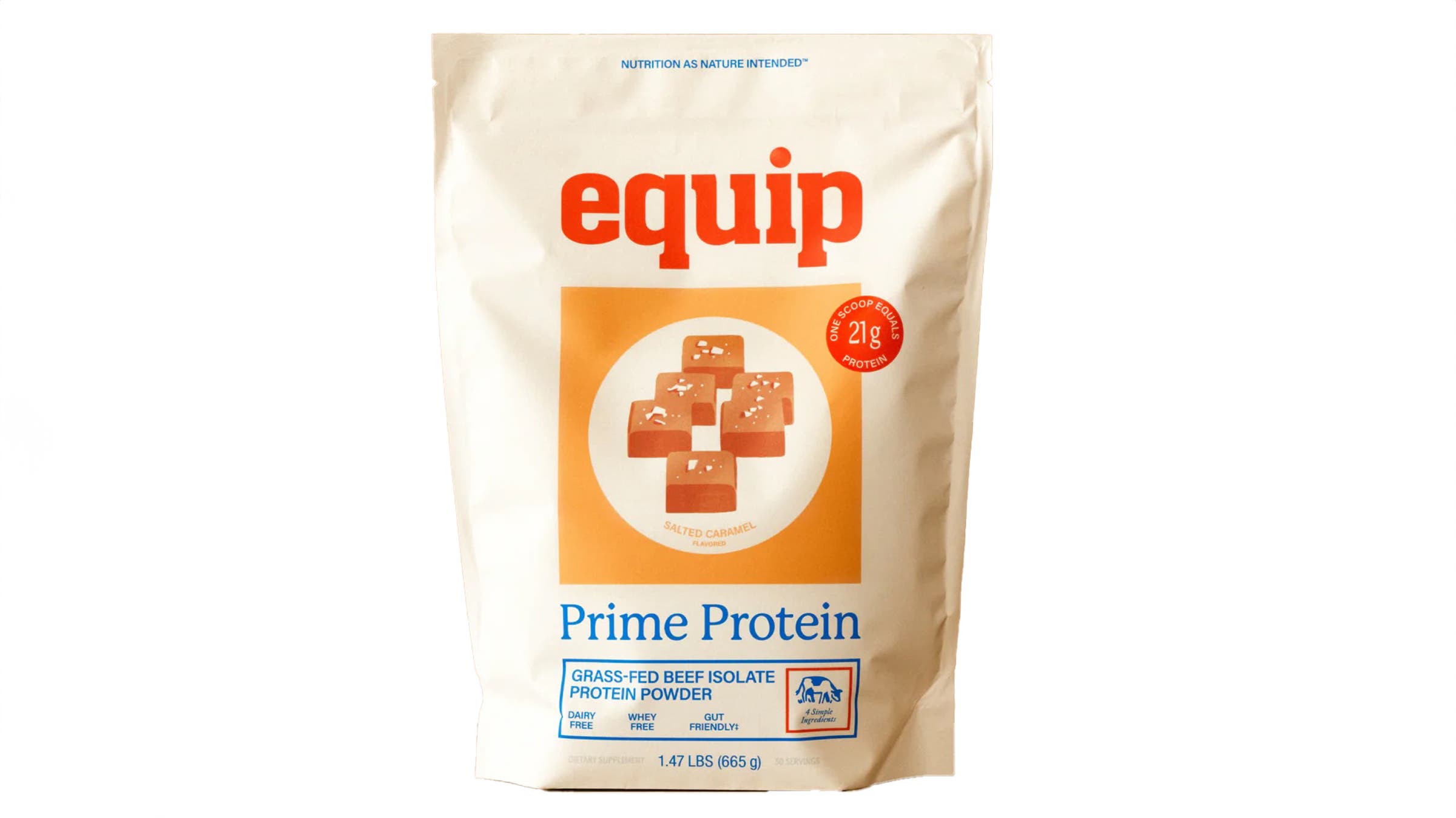Equip Foods Prime Protein on white background