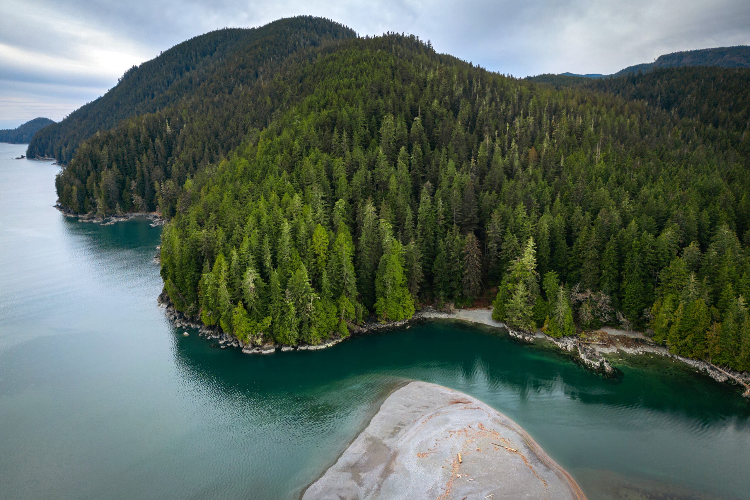 Port Renfrew, Vancouver Island, Drone Image