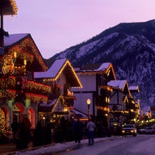 Leavenworth, Washington at Christmas