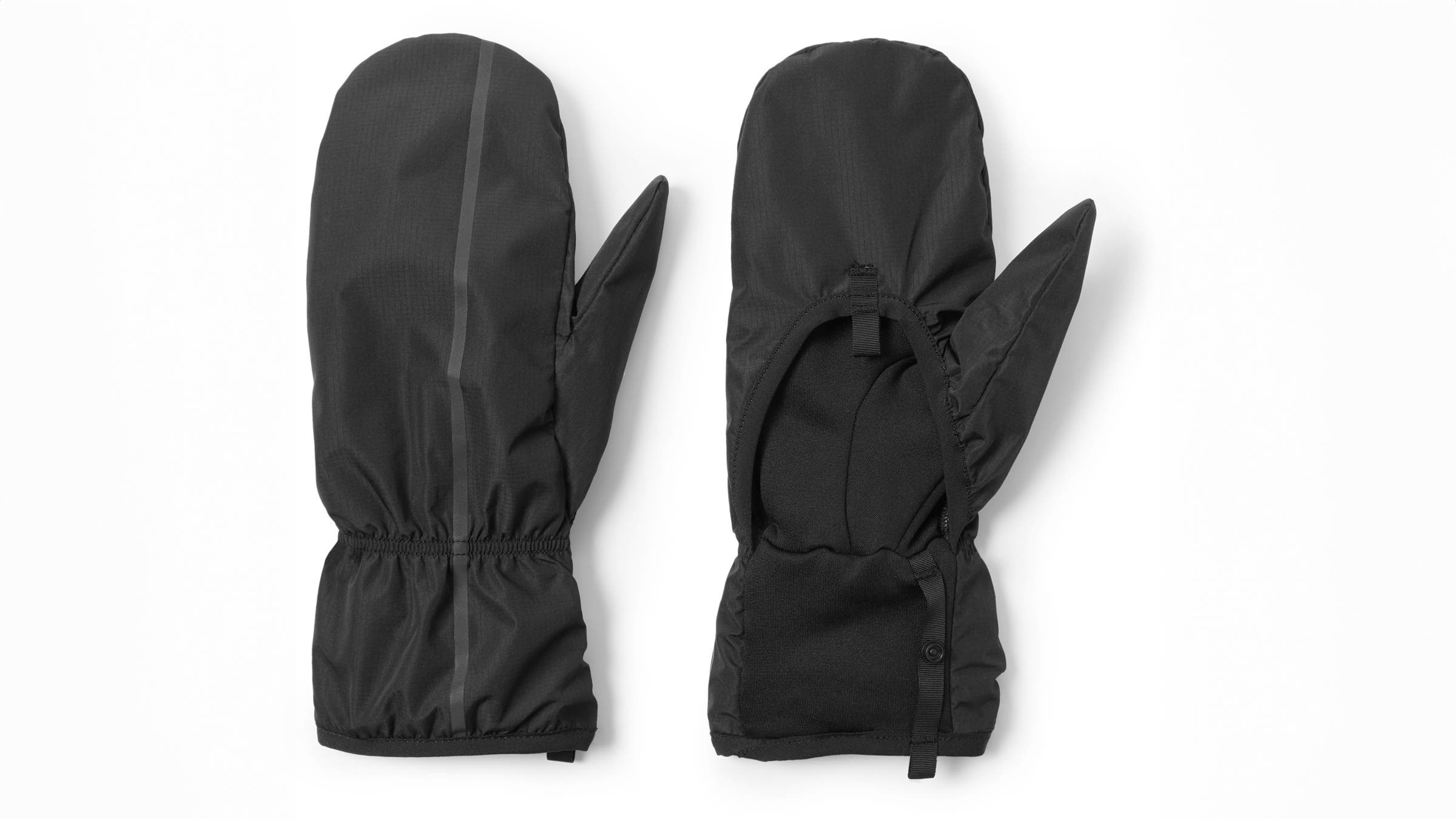 Janji Vortex Windblock gloves black on white background