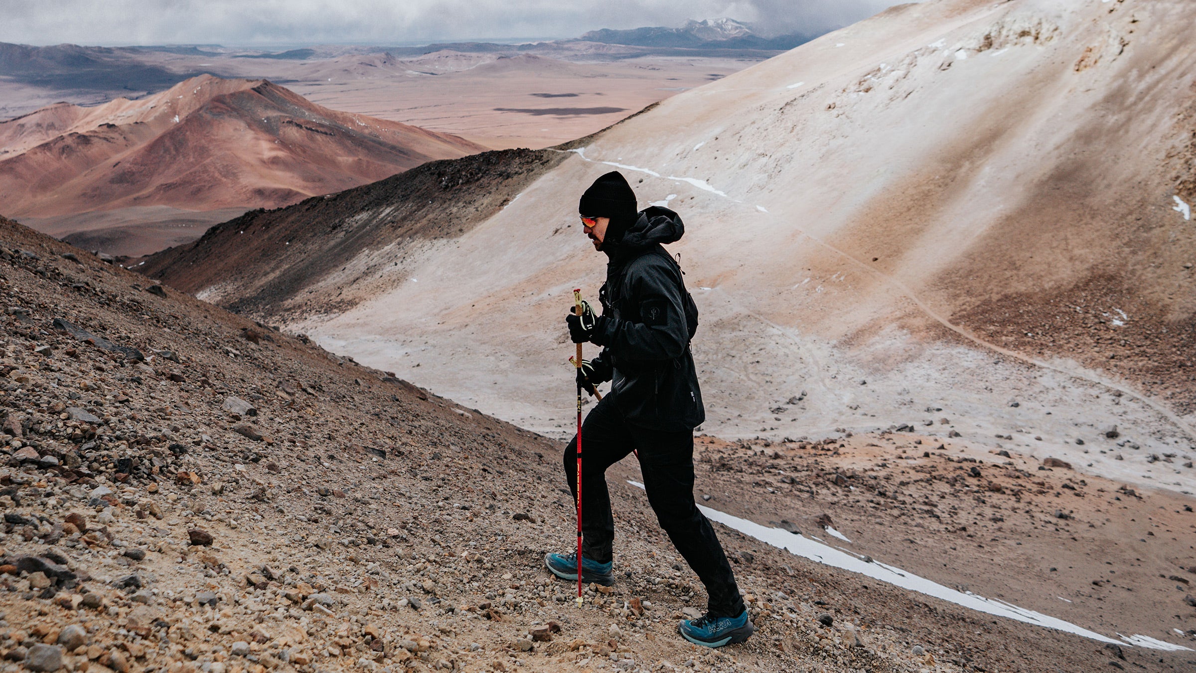 Josh Patterson set out to run the highest marathon 