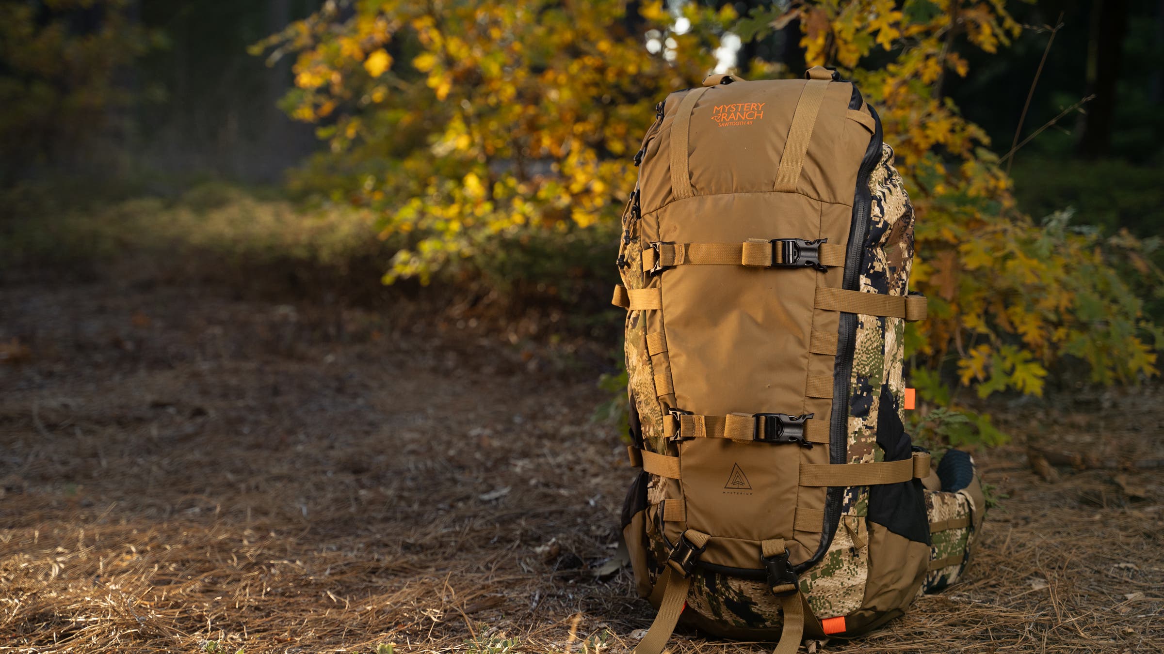 Mystery Ranch Sawtooth 45L rucking pack product shot