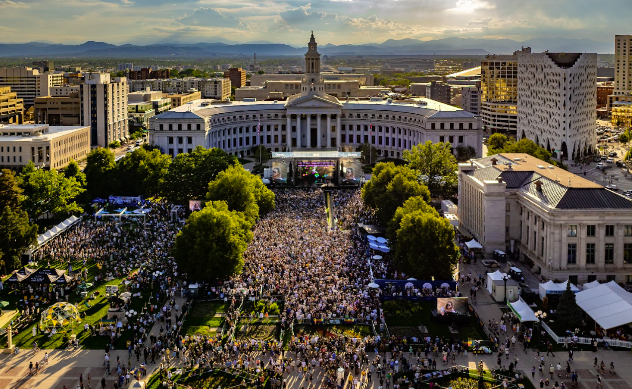 Outside Festival in Denver