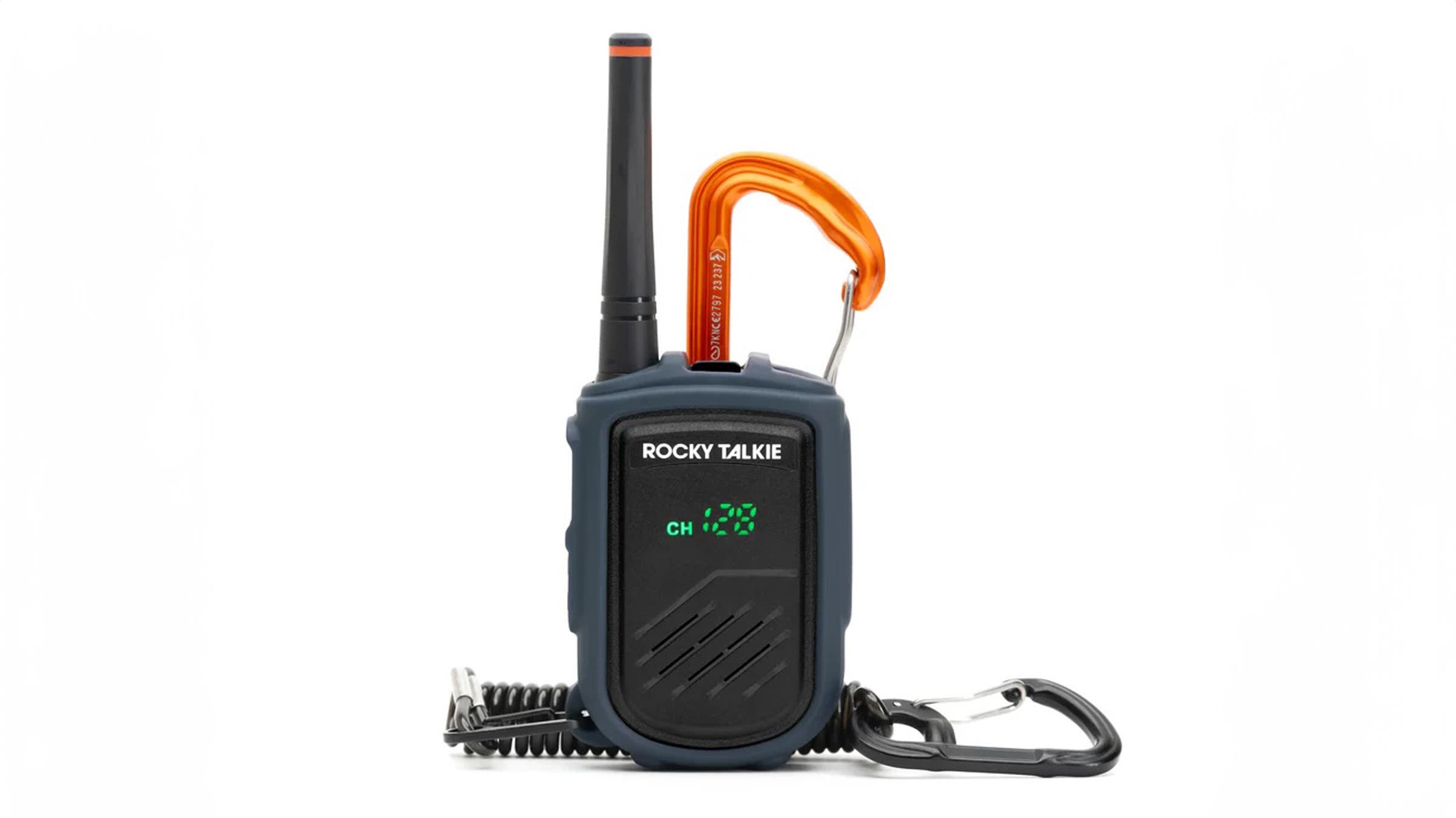 Rocky Talkie Mountain Radio on white background