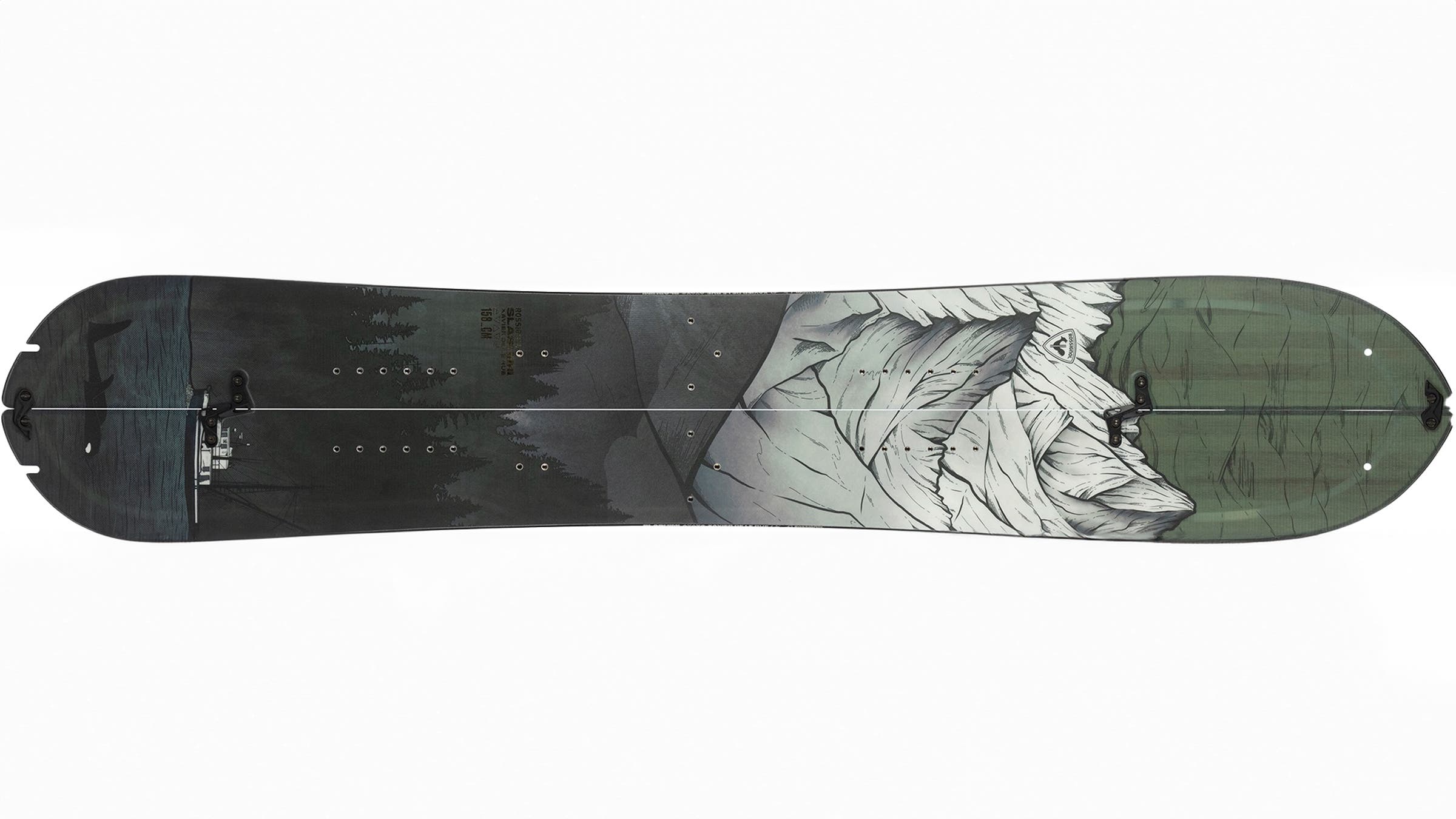Rossignol XV Slashimi splitboard on white background