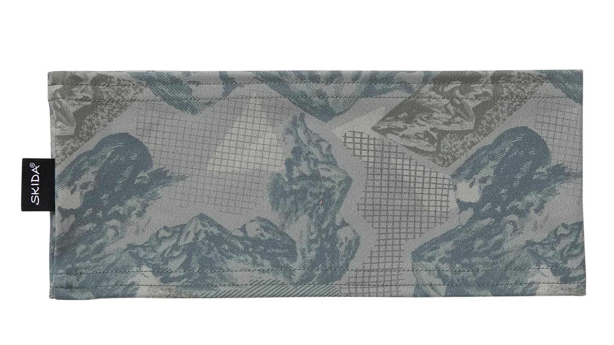 Skida Pursuit Performance headband blue on white background