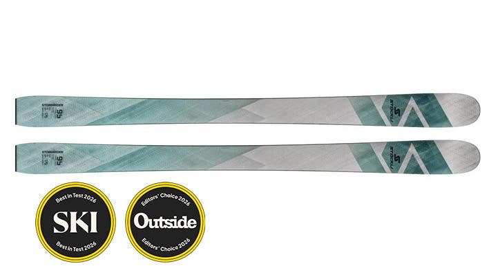 2025 Stöckli Stormrider 95 all mountain ski on white background