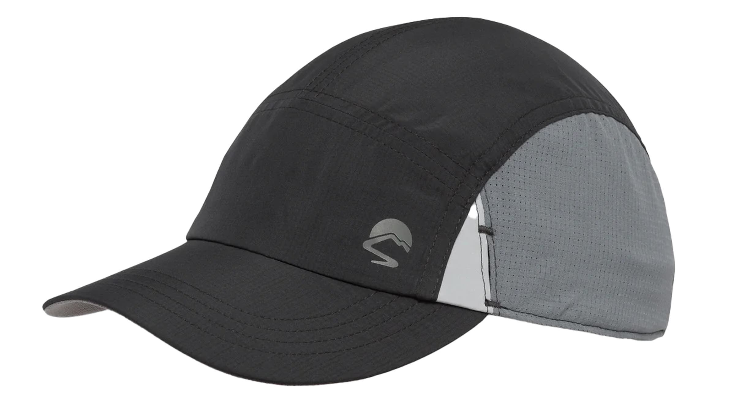 Sunday Afternoons VaporLite Stride cap black and grey on white background