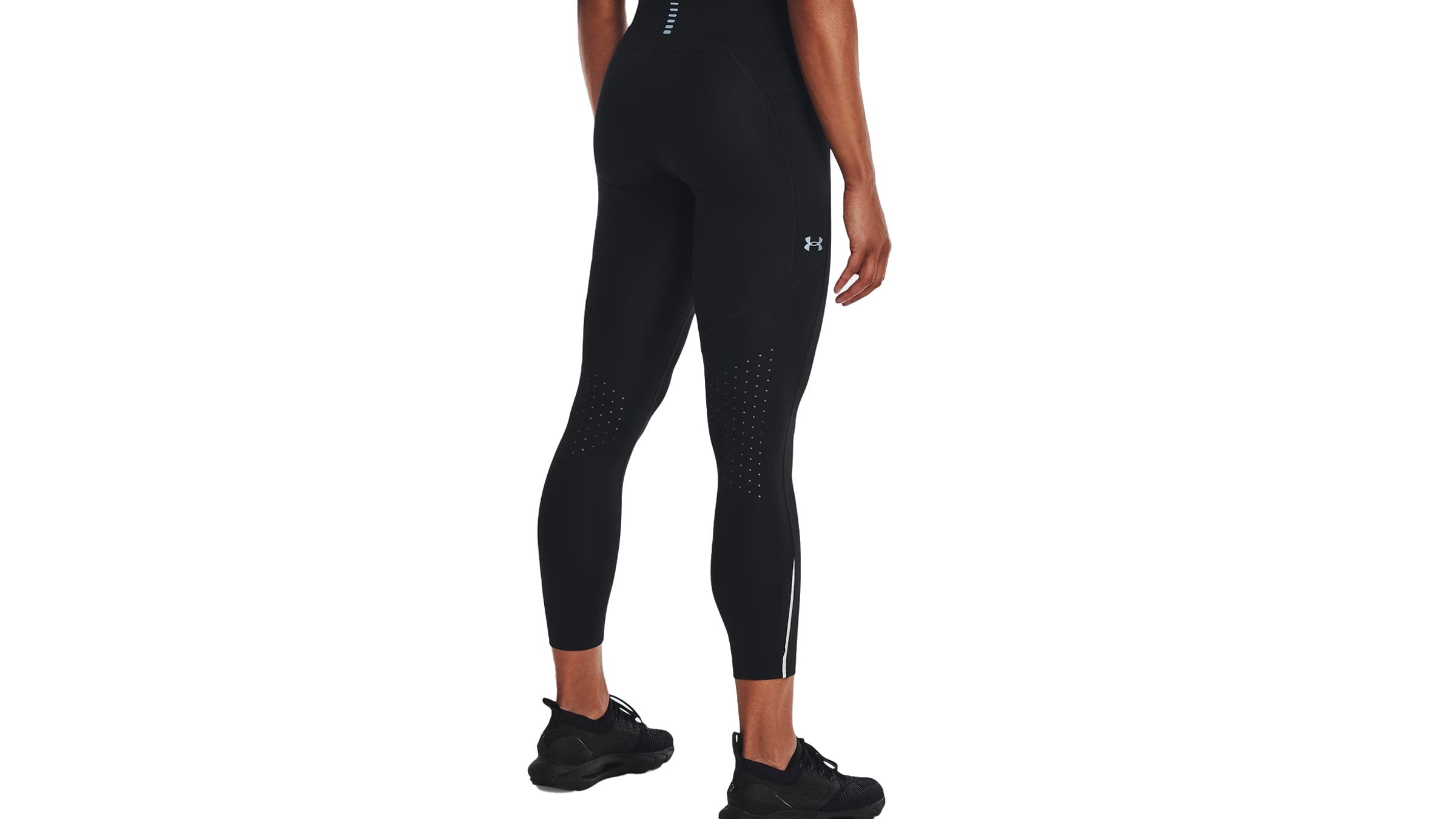 Under Armour Launch Tights black on white background