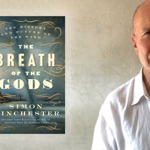 Simon Winchester, author of The Breath of Gods (HarperCollins).