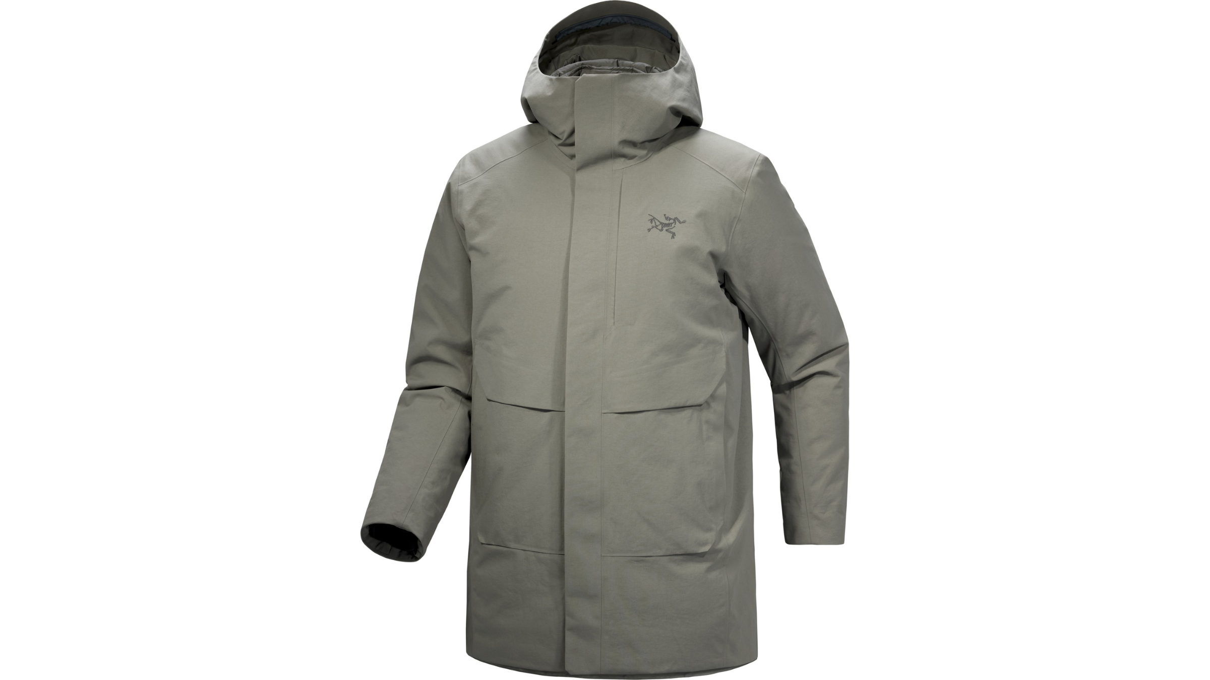 Arc'teryx Therme Down Parka in grey, one of the best winter coats tested by Outside in 2026