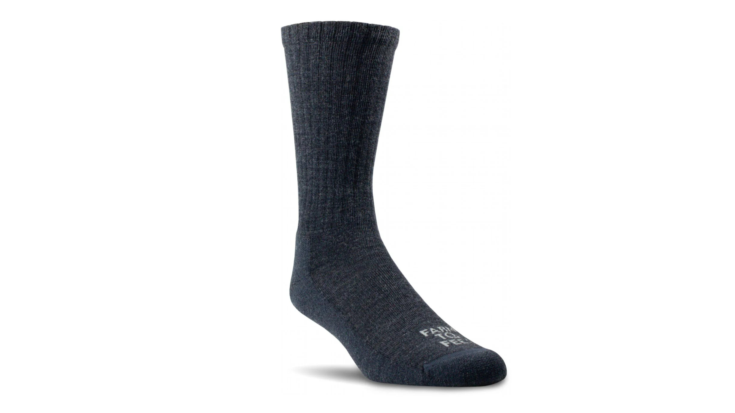 lightweight merino sock for travel by itself on white background, best travel gifts