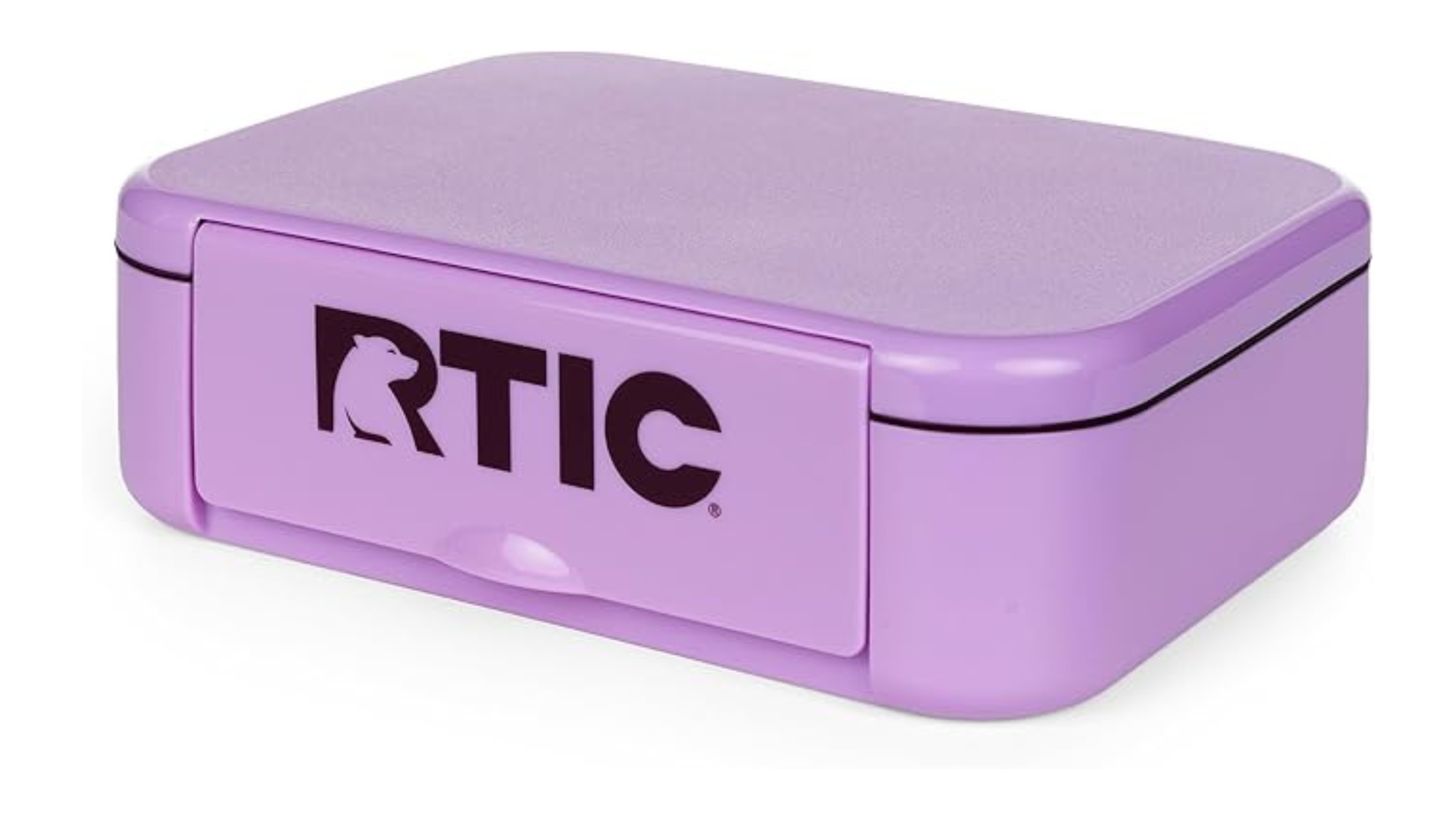 purple lunch container in lavender color on white background, best travel gifts