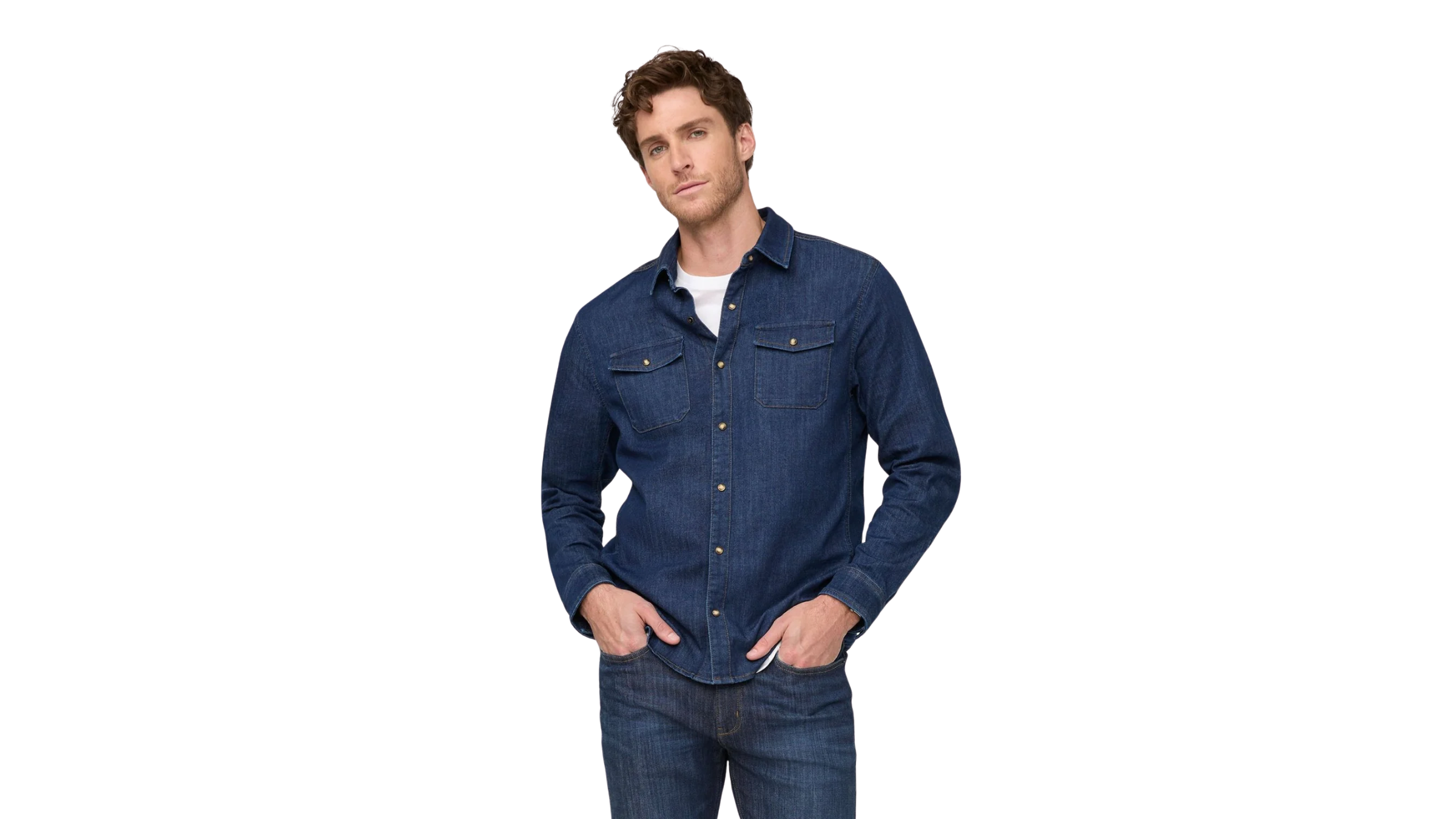 Duer Performance Denim Lite Two-Pocket Shirt